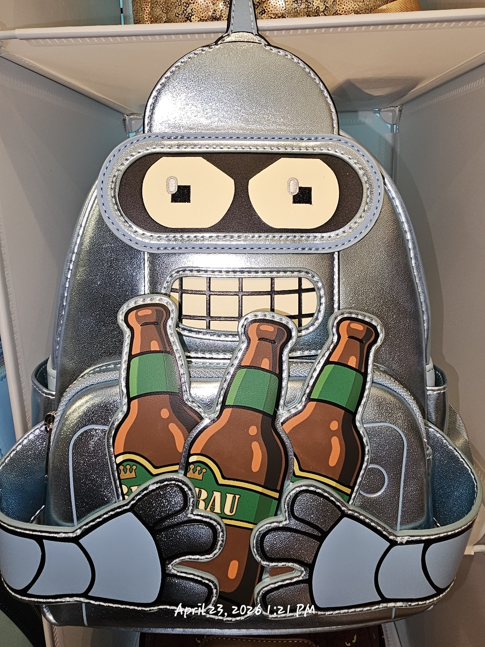 WonderCon Limited Edition Futurama Bender Cosplay Mini Backpack